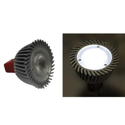 Λάμπα led ισχύος MR16 3W 12V AC/DC 6000Κ ψυχρό φως ντιμαριζόμενη δέσμης 10° αλουμινίου ασημί Λάμπα led ισχύος MR16 3W 12V AC/DC 6000Κ ψυχρό φως ντιμαριζόμενη δέσμης 10° αλουμινίου ασημί