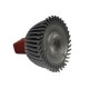 Λάμπα led ισχύος MR16 3W 12V AC/DC 6000Κ ψυχρό φως ντιμαριζόμενη δέσμης 10° αλουμινίου ασημί Λάμπα led ισχύος MR16 3W 12V AC/DC 6000Κ ψυχρό φως ντιμαριζόμενη δέσμης 10° αλουμινίου ασημί