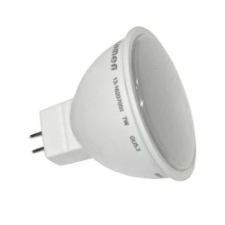 Λάμπα LED SMD MR16 7W 12VAC/DC θερμό λευκό φως 2700k 550 Lumen δέσμης 105°