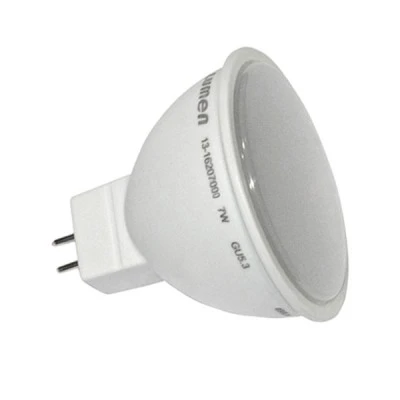 Λάμπα LED SMD MR16 7W 12VAC/DC θερμό λευκό φως 2700k 550 Lumen δέσμης 105°