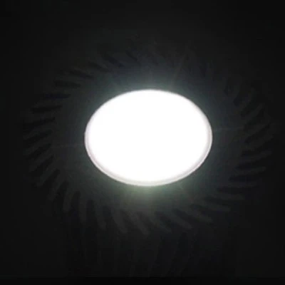 Λάμπα led ισχύος MR16 GU5.3 3W 230V δέσμης 30° με εναλλάξιμο φακό 3000K θερμό φως με 1 LED