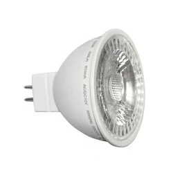 Λάμπα led MR16 λευκο 5W 12VAC/DC 4000k ενδιάμεσο λευκό φως δέσμης 30° 480 lumen Ø50mm