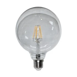 Λάμπα led Globe COG E27 Ø125mm ισχύος 12W 230V ντιμαριζόμενη 2800k θερμό λευκό φως 1560lm