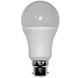 Λάμπα LED αχλάδι Α65 B22 15W 230V ψυχρό λευκό φως 6200k 1500 lumen δέσμης 300°