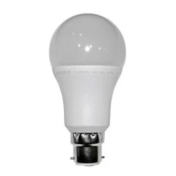 Λάμπα led A60 αχλάδι B22 15W 230V 4000K ενδιάμεσο λευκό φως δέσμης 300° Economy με ματ κάλυμμα