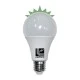 Λάμπα led αχλάδι E27 ισχύος 12W 230V 3000k θερμό φως 220° με φωτοκύτταρο μέρας-νύχτας