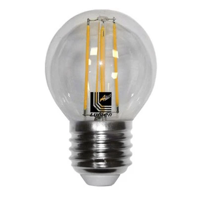 Διακοσμητική λάμπα led cog filament σφαιρική διάφανη E27 6W 230V 5800k ψυχρό λευκό φως δέσμης 360° Διακοσμητική λάμπα led cog filament σφαιρική διάφανη E27 6W 230V 5800k ψυχρό λευκό φως δέσμης 360°