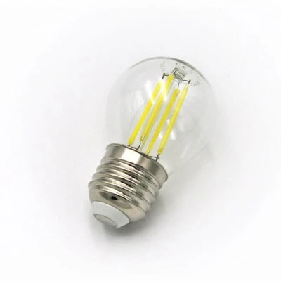 Λάμπα led filament cog σφαιρική διάφανη E27 7W 230V ενδιάμεσο λευκό φως 4000k 840lm δέσμης 360°