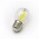 Λάμπα led filament cog σφαιρική διάφανη E27 7W 230V ενδιάμεσο λευκό φως 4000k 840lm δέσμης 360°