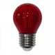 Λάμπα led G45 σφαιρική Ø45mm E27 ισχύος 2W 230V κόκκινο χρώμα ευρείας δέσμης 330° Λάμπα led G45 σφαιρική Ø45mm E27 ισχύος 2W 230V κόκκινο χρώμα ευρείας δέσμης 330°