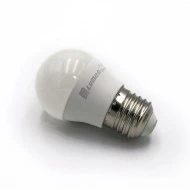 Λάμπα led σφαιρική E27 G45 Ø45mm 3W 230V ψυχρό φως 6200k 300lumen δέσμης 220°