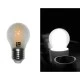 Λάμπα led filament Ε27 σφαιρική COG ισχύος 4W 230V 4000k ενδιάμεσο φως δέσμης 360° 460lm ματ κάλυμμα