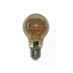 Διακοσμητική λάμπα LED COG SPIRAL αχλάδι E27 6W 230V ντιμαριζόμενη 2100k θερμό φως 360lm
