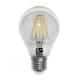 Λάμπα led filament Ε27 αχλάδι COG 10W 230V 4000k ενδιάμεσο φως δέσμης 360° 1200lm με διάφανο κάλυμμα