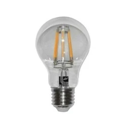 Λάμπα led filament COG Ε27 αχλάδι 8W 230V 4000k ενδιάμεσο φως δέσμης 360° 950lm με διάφανο κάλυμμα