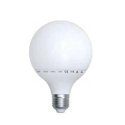 Λάμπα led G95 Globe Ø95mm E27 ισχύος 12W 230V 3000K θερμό φως Economy με ματ κάλυμμα
