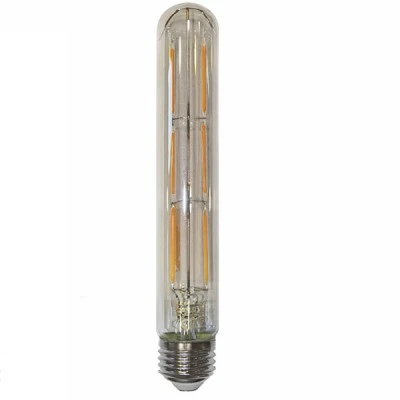 Διακοσμητική λάμπα led T30 σωλήνας E27 6W 230V ντιμαριζόμενη 4000k ενδιάμεσο λευκό φως 600lm διάφανη Διακοσμητική λάμπα led T30 σωλήνας E27 6W 230V ντιμαριζόμενη 4000k ενδιάμεσο λευκό φως 600lm διάφανη