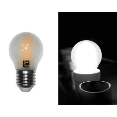 Λάμπα led filament Ε27 σφαιρική COG 6W 230V 4000k ενδιάμεσο φως δέσμης 360° 700lm ματ κάλυμμα