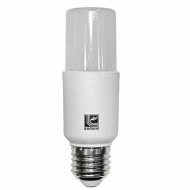Λάμπα LED SMD σωλήνας Ε27 9W 230V 6200k ψυχρό λευκό φως 900lumen λευκό σώμα ματ γυαλί