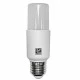Λάμπα LED SMD σωλήνας Ε27 9W 230V 6200k ψυχρό λευκό φως 900lumen λευκό σώμα ματ γυαλί Λάμπα LED SMD σωλήνας Ε27 9W 230V 6200k ψυχρό λευκό φως 900lumen λευκό σώμα ματ γυαλί