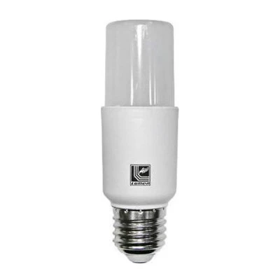 Λάμπα LED SMD σωλήνας Ε27 ισχύος 9W 230V 3000K θερμό φως δέσμης 270° με ματ κάλυμμα