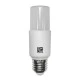 Λάμπα LED SMD σωλήνας Ε27 ισχύος 9W 230V 3000K θερμό φως δέσμης 270° με ματ κάλυμμα