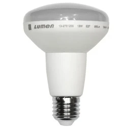 Λάμπα LED καθρέπτου R80 E27 12W 230V θερμό λευκό φως 3000k 1200Lm δέσμης 110°