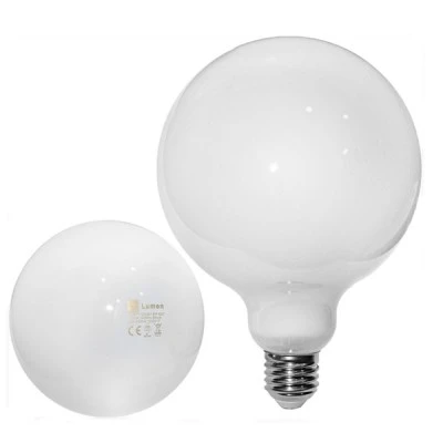 Διακοσμητική λάμπα led Globe Ø125mm E27 ισχύος 8W 230V 4000K ενδιάμεσο φως COG γάλακτος Διακοσμητική λάμπα led Globe Ø125mm E27 ισχύος 8W 230V 4000K ενδιάμεσο φως COG γάλακτος