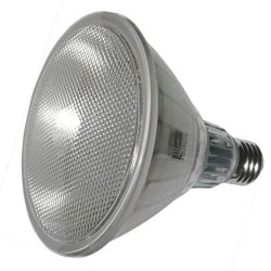 Λάμπα led SMD PAR38 E27 ισχύος 10W 42VAC δέσμης 75° στεγανή IP65 θερμό λευκό φως 3000K