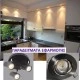 Λάμπα LED GU10 5W 230V Ø50mm δέσμης 105° μπλε φως με ματ κάλυμμα και σώμα αλουμινίου