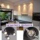 Λάμπα led SMD GU10 5W 230V δέσμης 105° θερμό φως 3000K ντιμαριζόμενη γυάλινη με κάλυμμα
