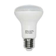 Λάμπα led R63 καθρέπτη E27 ισχύος 8W 230V 6200k ψυχρό λευκό φως 800lm δέσμης 110° με σώμα αλουμινίου