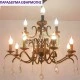 Λάμπα led E14 C37 κεράκι 7W 230V 3000k θερμό λευκό φως δέσμης 240° 700lm με πλαστική επικάλυψη