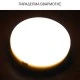 Λάμπα led GX53 τύπου πλαφονιέρα ισχύος 11W 230V δέσμης 180° 3000K θερμό φως σε ασημί χρώμα Λάμπα led GX53 τύπου πλαφονιέρα ισχύος 11W 230V δέσμης 180° 3000K θερμό φως σε ασημί χρώμα