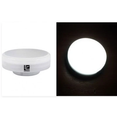 Λάμπα led πλαφονιέρα GX53 ισχύος 4W 230V δέσμης 160° 6200K λευκό ψυχρό φως 330Lumen Λάμπα led πλαφονιέρα GX53 ισχύος 4W 230V δέσμης 160° 6200K λευκό ψυχρό φως 330Lumen