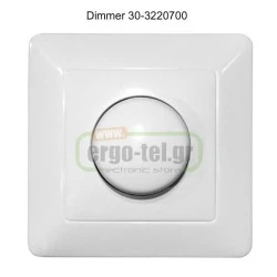 Λάμπα led smd κεραμική mat G9 4W 230VAC 4000k ενδιάμεσο λευκό φως δέσμης 300° 400lm ντιμαριζόμενη