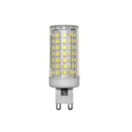 Λάμπα led SMD G9 κεραμική ισχύος 9W 230VAC 3000k θερμό φως δέσμης 360° 900lm