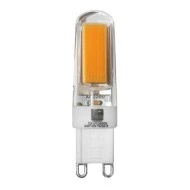 Λάμπα led κεραμική COB G9 ισχύος 2.5W 230VAC ντιμαριζόμενη δέσμης 360° 3000K θερμό φως