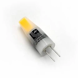 Λάμπα Led Cob σιλικόνης G4 2W 12VAC/DC 3000k θερμό φως 200lm δέσμης 360° ντιμαριζόμενη