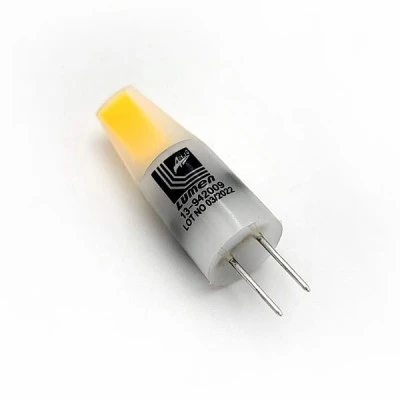 Λάμπα Led Cob σιλικόνης G4 2W 12VAC/DC 3000k θερμό φως 200lm δέσμης 360° ντιμαριζόμενη