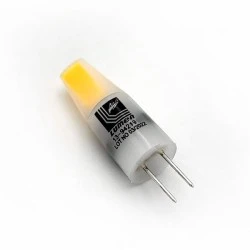 Λάμπα led cob mat G4 σιλικόνης 2W 12VAC/DC ενδιάμεσο φως 4000k 200lm δέσμης 360° ντιμαριζόμενη