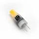 Λάμπα led cob mat G4 σιλικόνης 2W 12VAC/DC ενδιάμεσο φως 4000k 200lm δέσμης 360° ντιμαριζόμενη