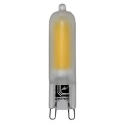 Λάμπα led cob mat γυάλινη G9 4W 230V AC ψυχρό λευκό φως 6200k 400Lm δέσμης 360° ντιμαριζόμενη
