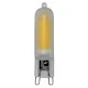 Λάμπα led cob mat γυάλινη G9 4W 230V AC ψυχρό λευκό φως 6200k 400Lm δέσμης 360° ντιμαριζόμενη Λάμπα led cob mat γυάλινη G9 4W 230V AC ψυχρό λευκό φως 6200k 400Lm δέσμης 360° ντιμαριζόμενη