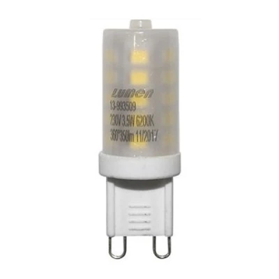 Λάμπα led SMD κεραμική G9 3.5W 230VAC ντιμαριζόμενη 3 επίπεδων δέσμης 360° 6000K λευκό ψυχρό φως Λάμπα led SMD κεραμική G9 3.5W 230VAC ντιμαριζόμενη 3 επίπεδων δέσμης 360° 6000K λευκό ψυχρό φως