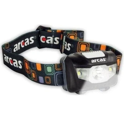 Φακός κεφαλής ARC-5W-HEADLIGHT ARCAS LED 160Lm 5W με 7 θέσεις λειτουργίες και ρυθμιζόμενο ιμάντα