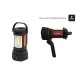 Φακός LED υψηλής ισχύος Camelion 2 In 1 S32 με 5 λειτουργίες φωτισμού και εργονομική λαβή