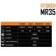 Φακός χειρός FITORCH MR35 LED 1200lm με λειτουργία beacon και προειδοποίηση χαμηλής κατανάλωσης Φακός χειρός FITORCH MR35 LED 1200lm με λειτουργία beacon και προειδοποίηση χαμηλής κατανάλωσης