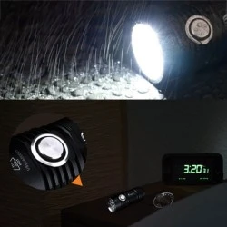 Φακός χειρός FITORCH P25 LED 3000lm υψηλής απόδοσης με 4 επίπεδα φωτισμού και λειτουργίες Strobe-SOS