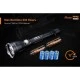 Φακός LED 1350lm με 4 επίπεδα φωτισμού/strobe/SOS με εμβλέλεια έως 1000m από ανοδιωμένο αλουμίνιο